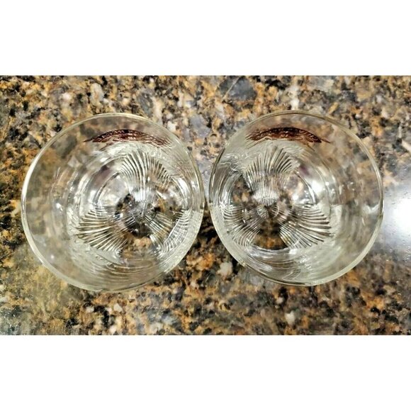 2 Chivas Regal 12 Clear Whiskey Lowball Short Rock Old Fashion Rastal Glass Cup - Picture 4 of 7